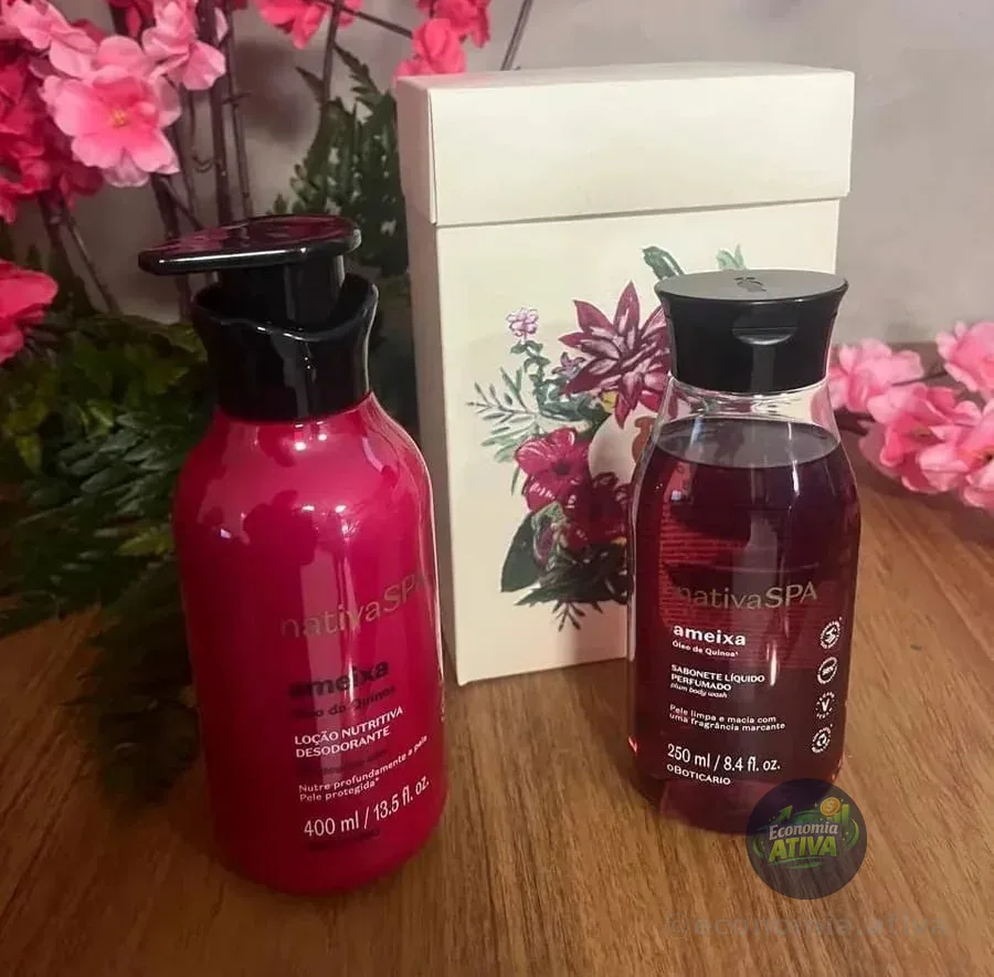 Presente Nativa Spa Ameixa O Boticário