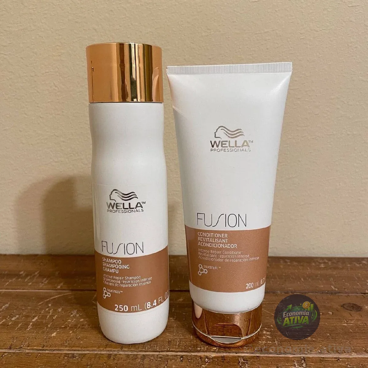 Wella Professionals Fusion Shampoo 250ml+condicionador 200ml