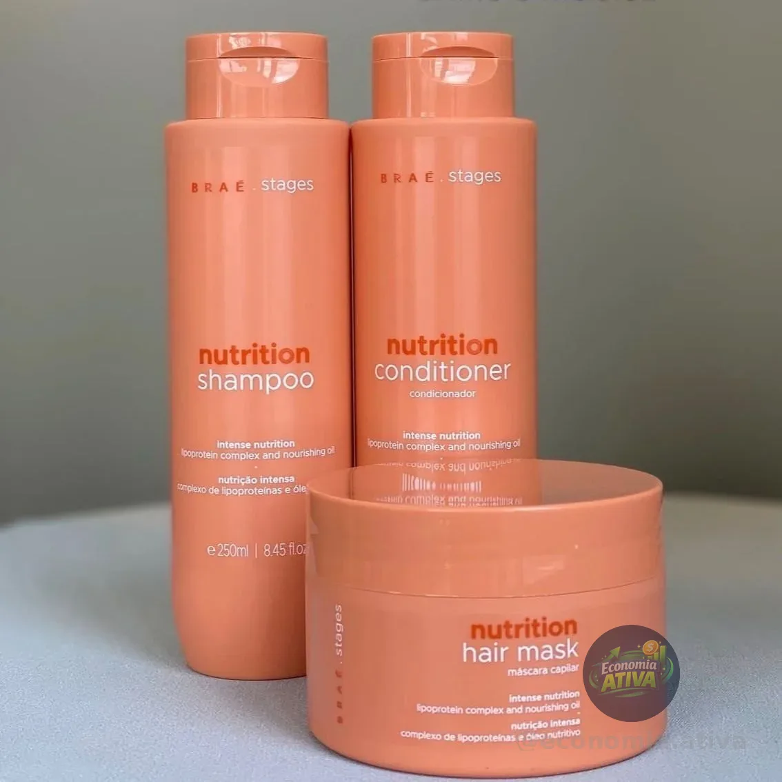 Kit Brae Para Nutrição Linha Braé Stages Nutrition - 3 Itens