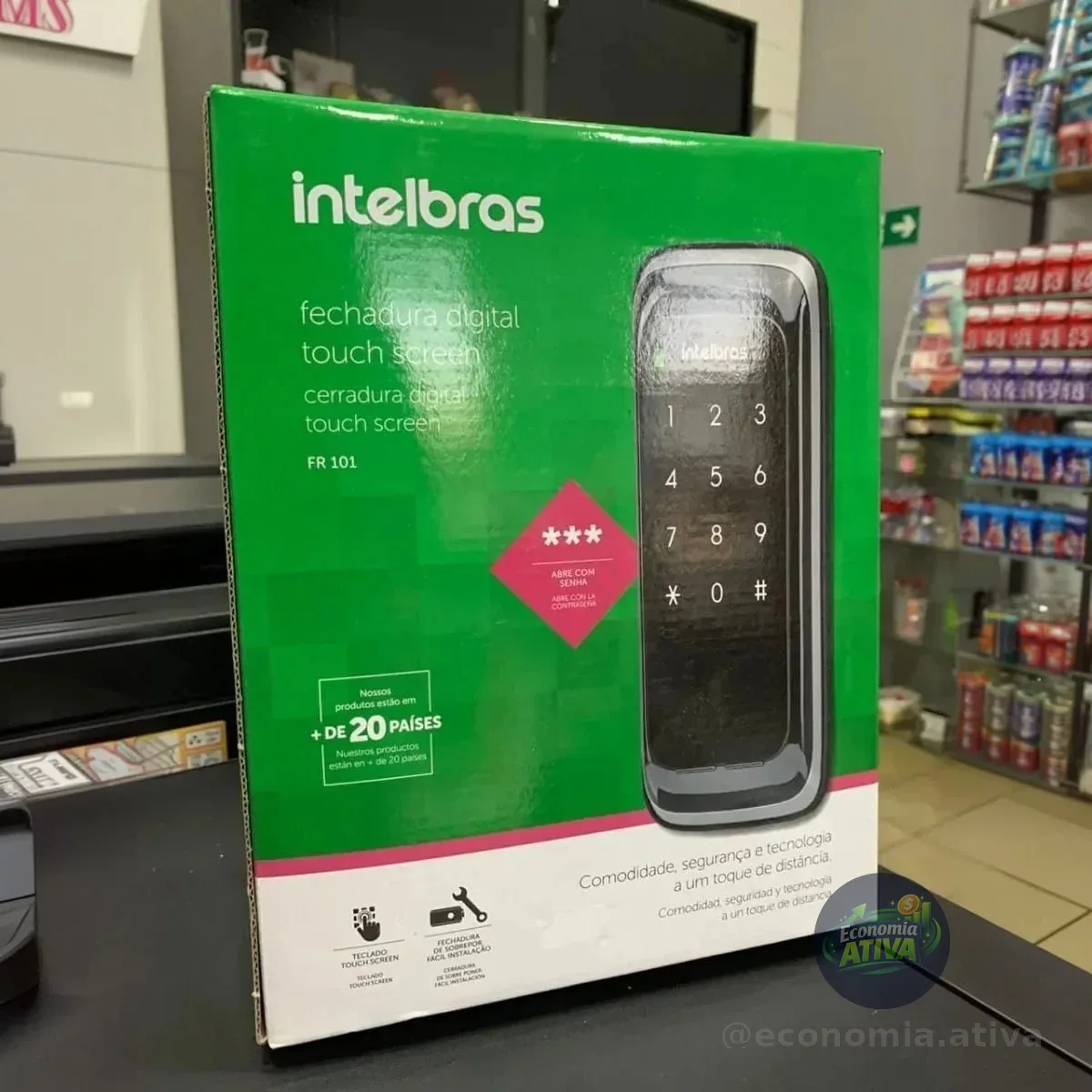 CHAVE É COISA DO PASSADO, mais segurança em casa 🔒