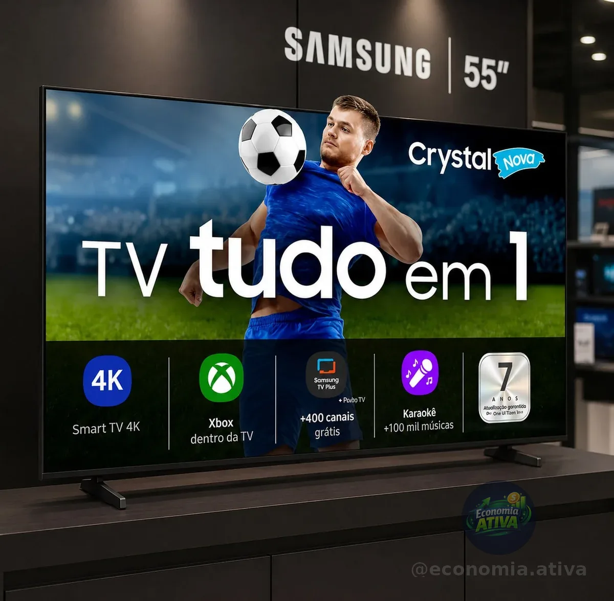 Desconto aparece na última etapa e de finalização do pedido