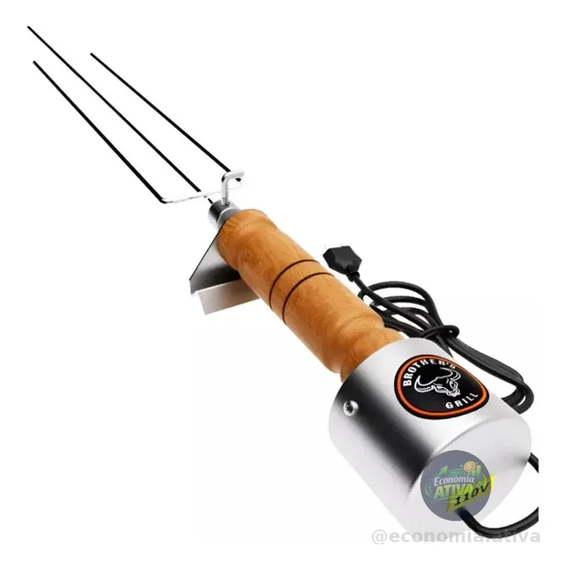 Espeto Giratório Elétrico Brothers Grill Linha Eco Churrasco
