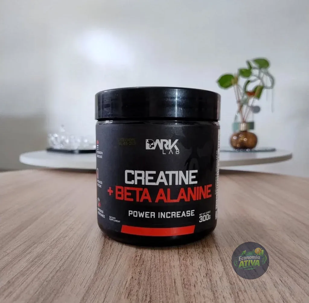 Creatina Pura + Beta Alanina 300g Dark Lab Sem Sabor
