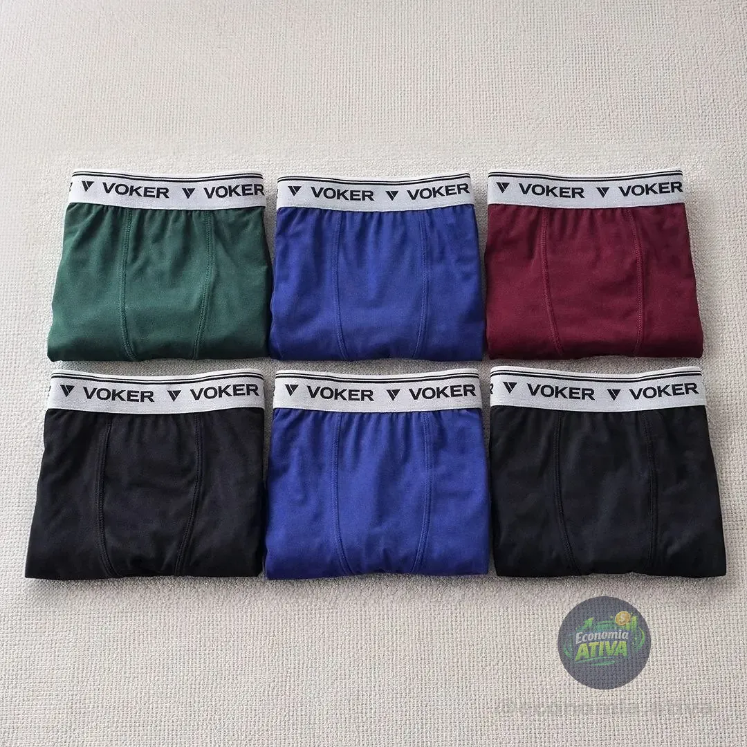 Kit Cuecas Box Boxer 10 Peças Original Atacado