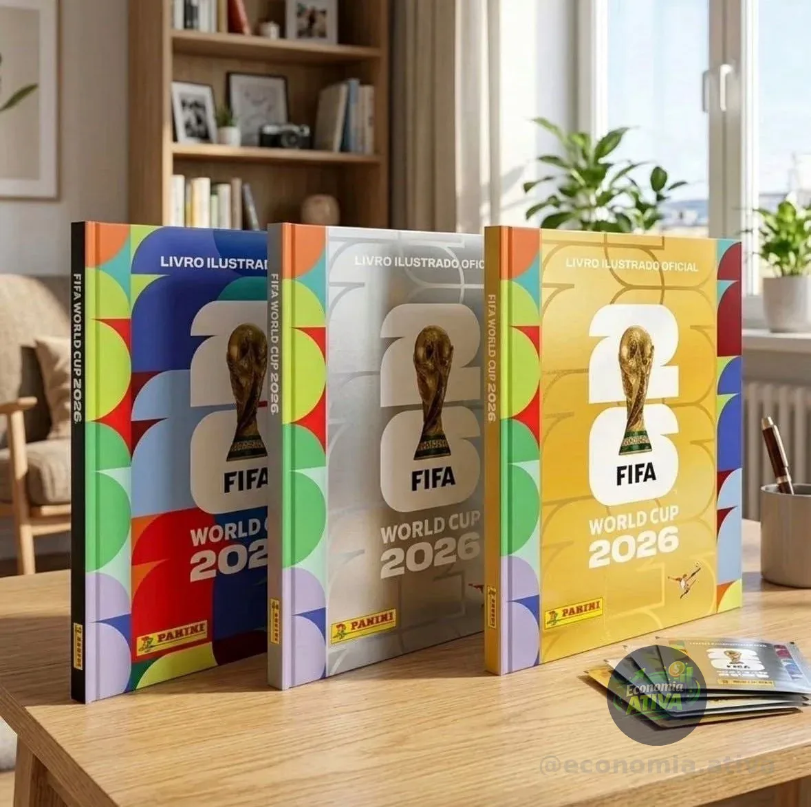 Copa Do Mundo 2026 - Álbum Capa Dura - Ouro