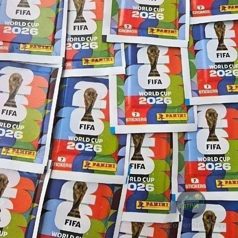 Copa Do Mundo Fifa 2026 - Kit C/ 100 Envelopes (700 Cromos)