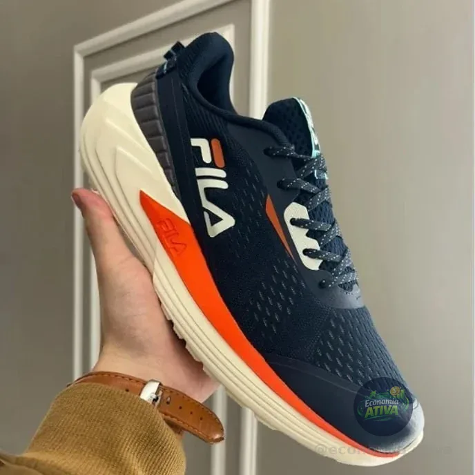 Tênis Fila Diffusion Masculino Original Corrida Confortável