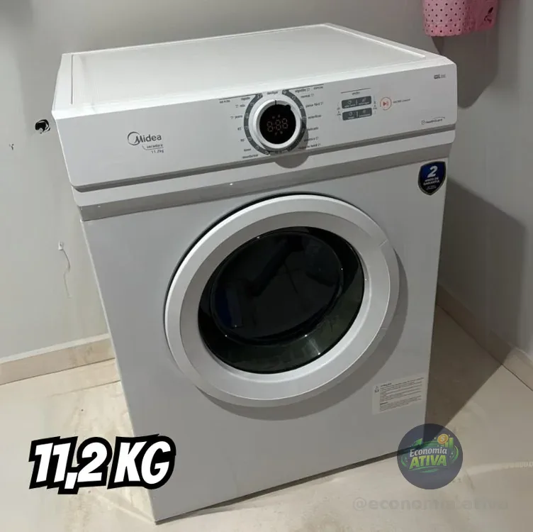 Secadora HealthGuard 11,2kg Midea 220V 60Hz