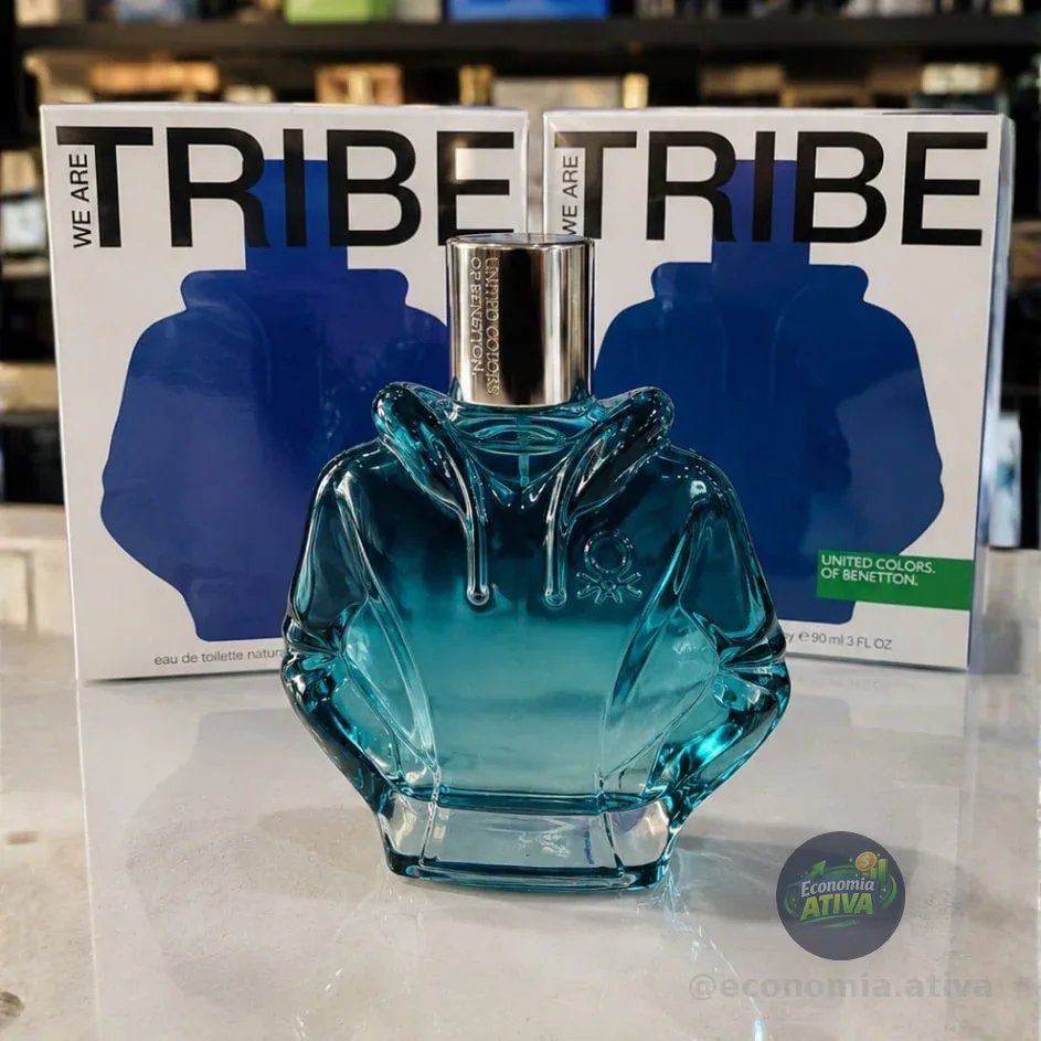 Perfume Benetton United Colors We Are Tribe Cool Eau De Toilette 90 Ml