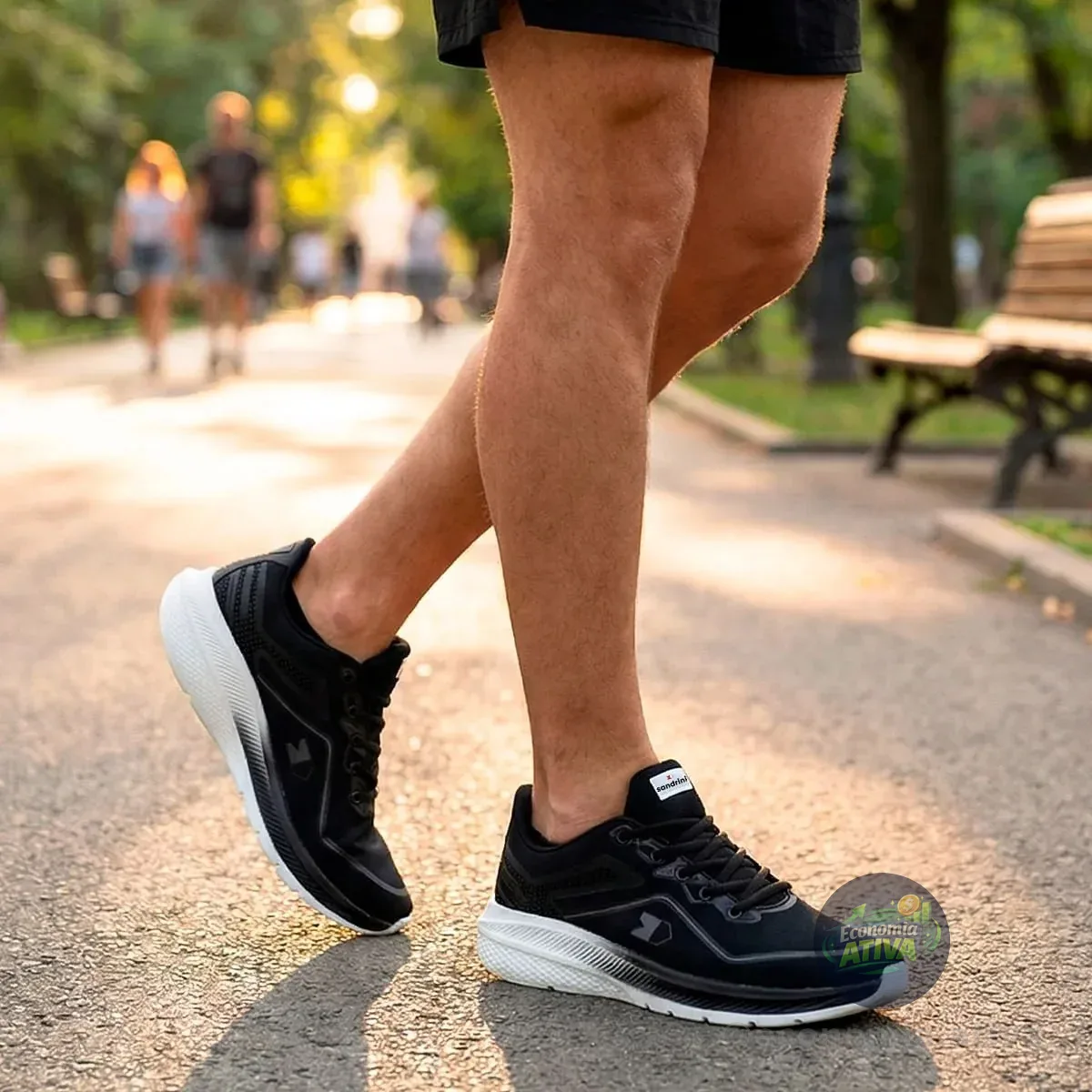 Tênis Sandrini Aero Run Academia Caminhada Treino