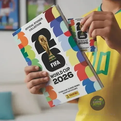 Album Copa Do Mundo 2026 - Capa Dura - Panini Colecionavel