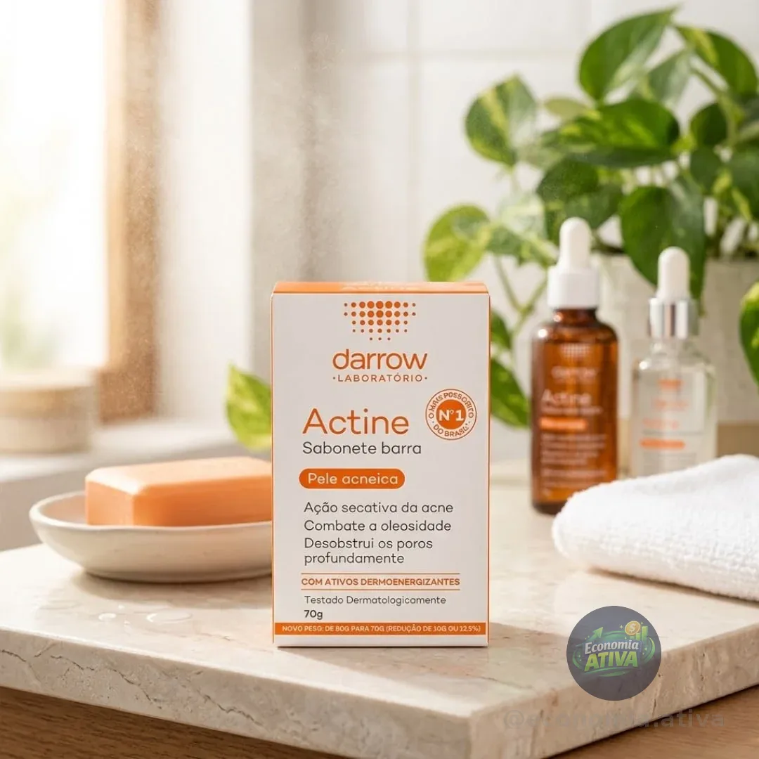 Darrow Actine - Sabonete Em Barra 70g Única