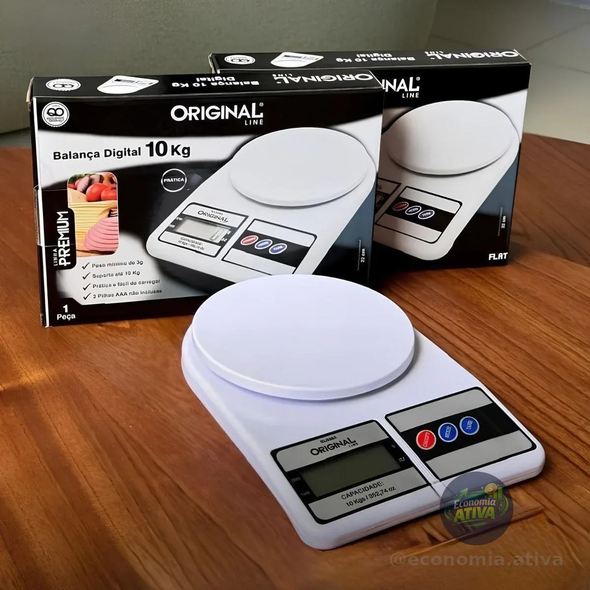 Balança Digital De Precisão 10kg Davely Cook Cozinha Para Uso Domestico E Profissional Fitness Ideal Para Dietas Treinos Alimentos Confeitaria Nutrição Branco 10 Kg