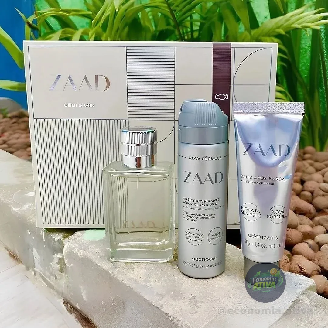 Presente Especial Zaad O Boticário Masculino Perfume Amadeirado