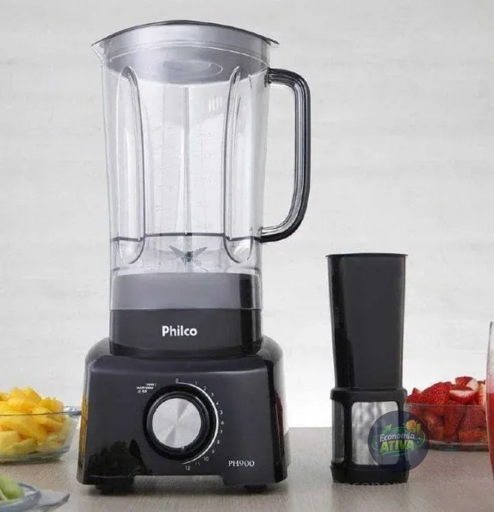 Liquidificador, Ph900, 3L, Preto, 110V, Philco