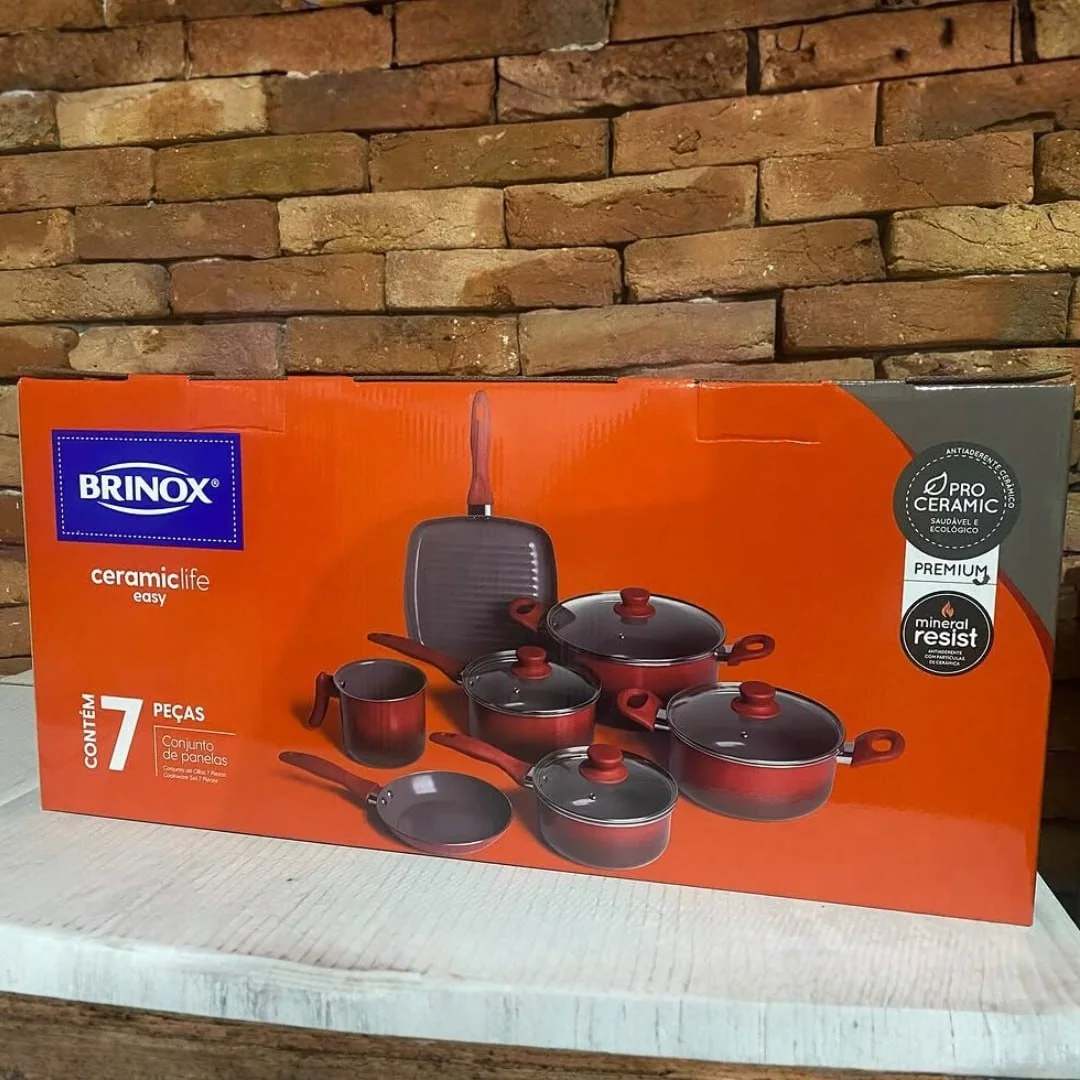 PANELAS DOS SONHOS, kit com 7 pra sua cozinha ❤️