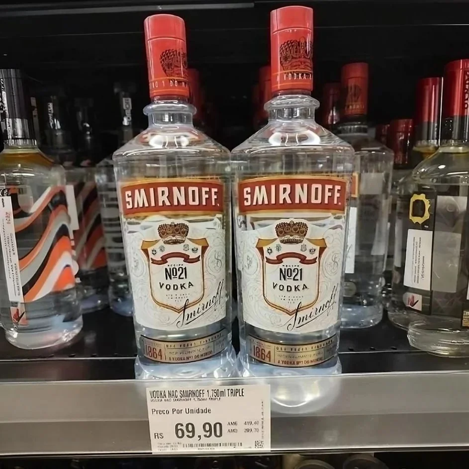 Vodka Smirnoff 1,75L