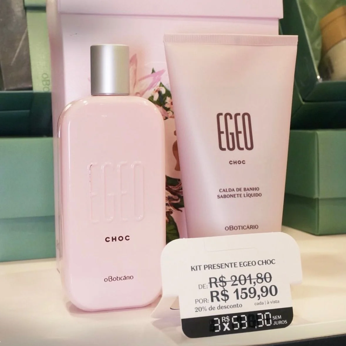 O Boticário Egeo Choc Kit Presente (2 Itens)