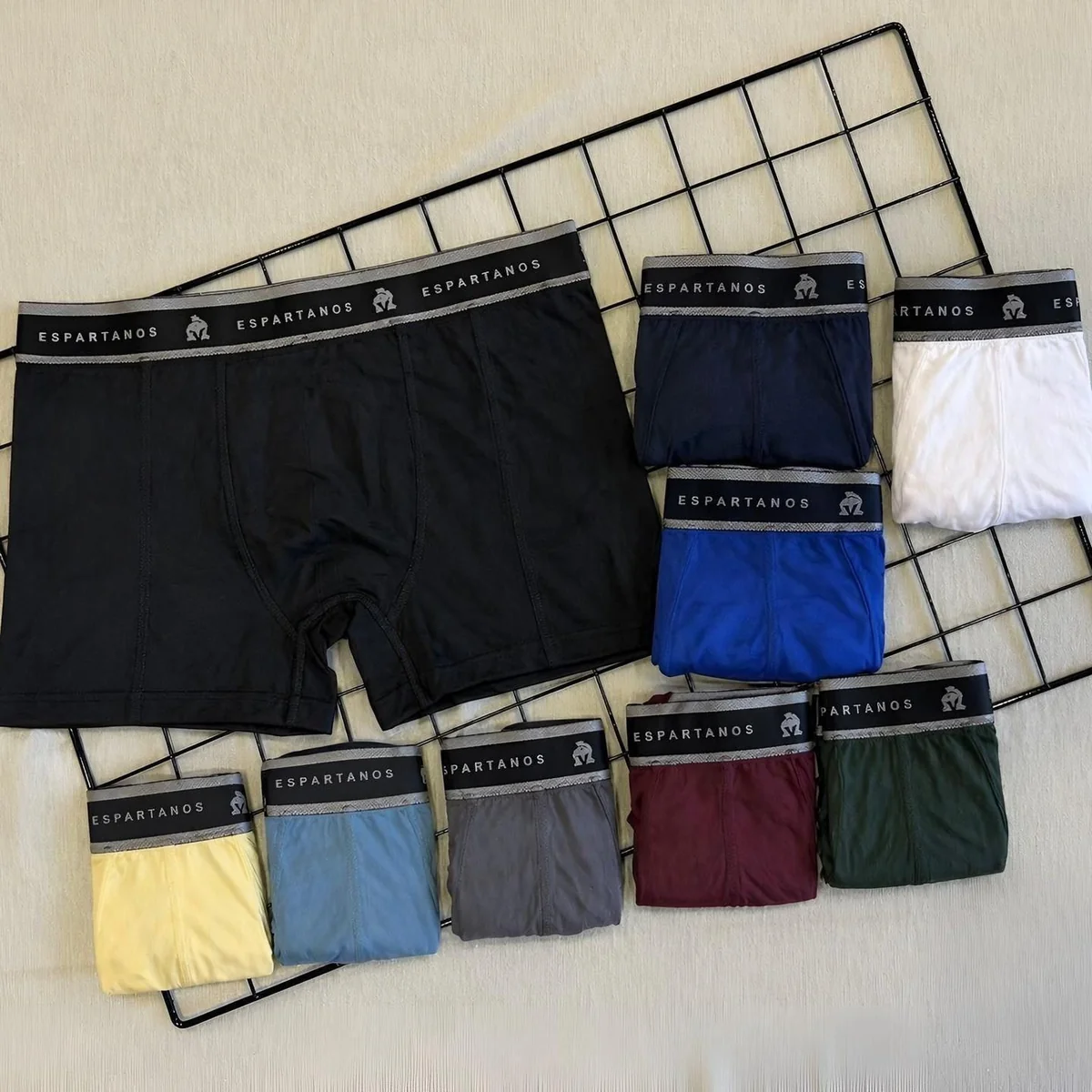 Kit 10 Cuecas Boxer Espartanos