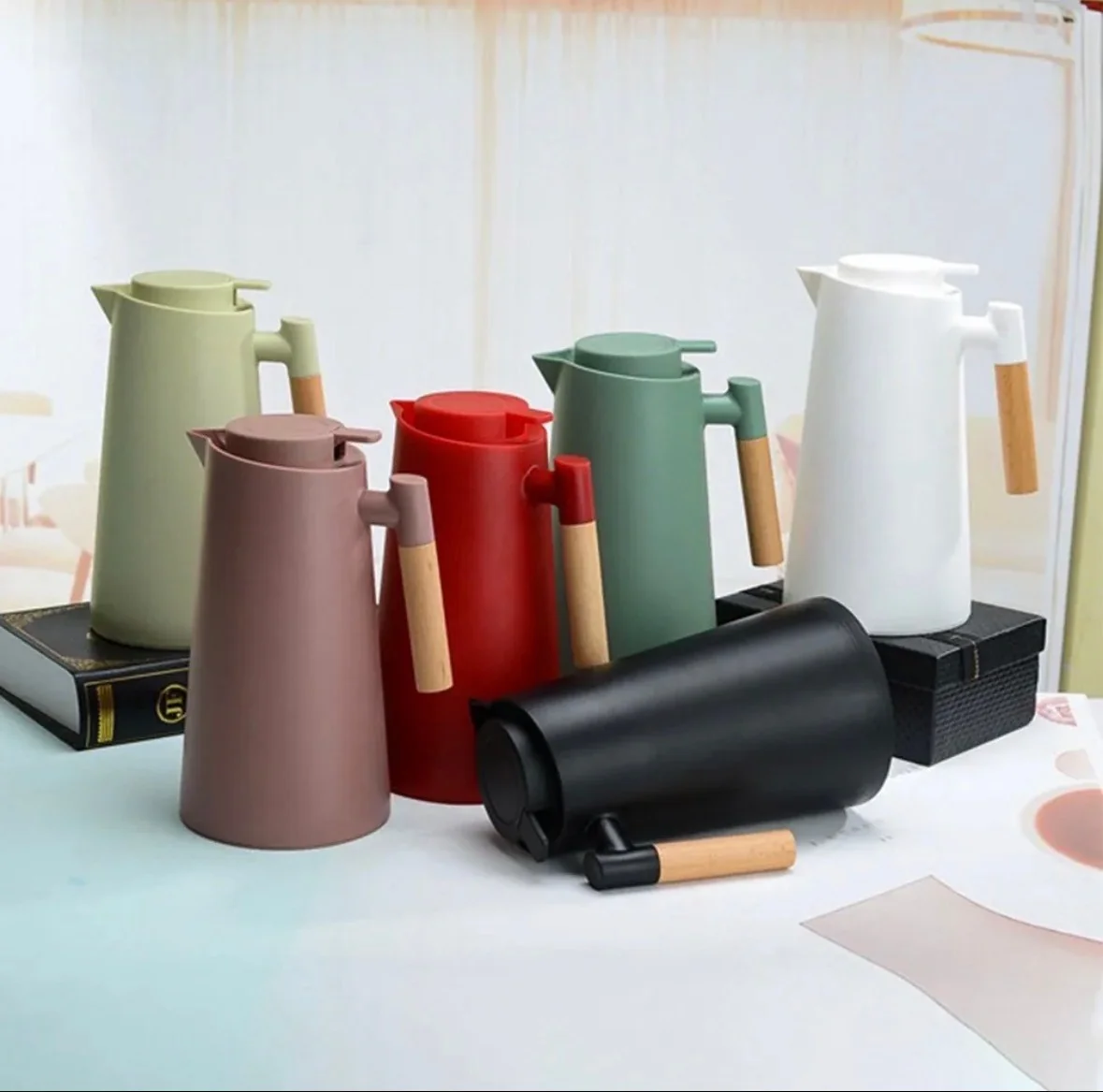 Garrafa Térmica 1 Litro Com Termômetro