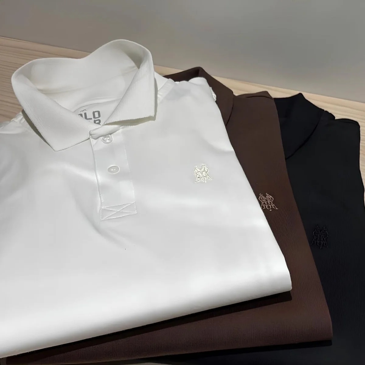 Polo Piquet Lisa Com Botão Polo Wear Preto Preto M