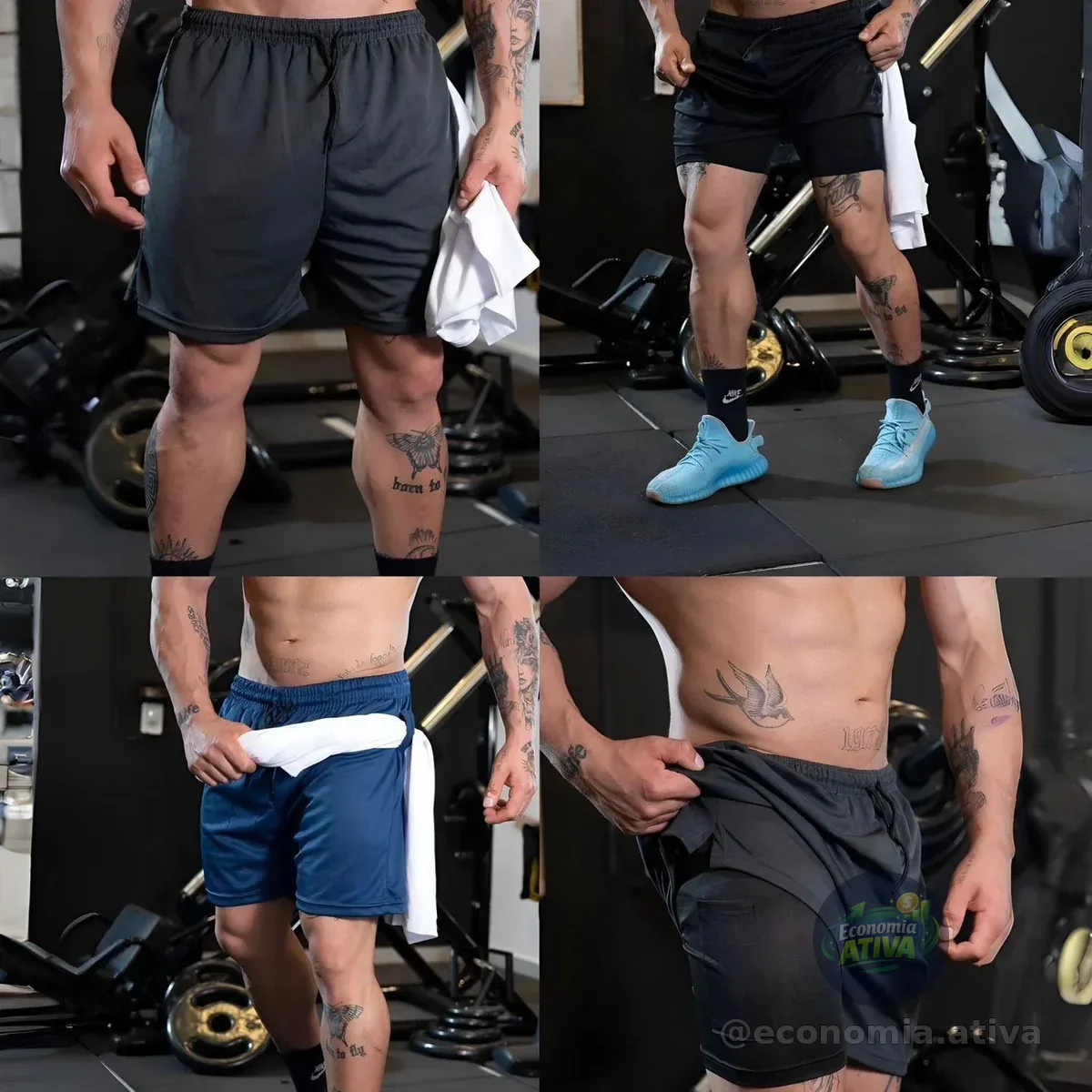 *SHORTS BOM PRA TREINAR*
