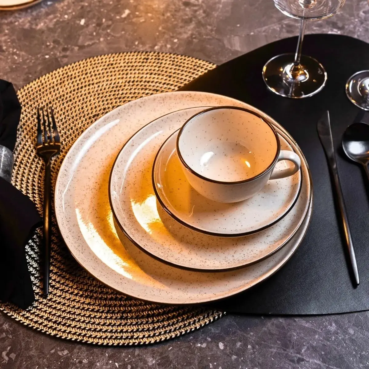 PERFEITO PARA SUA MESA POSTA ❤️ 20 peças oxford