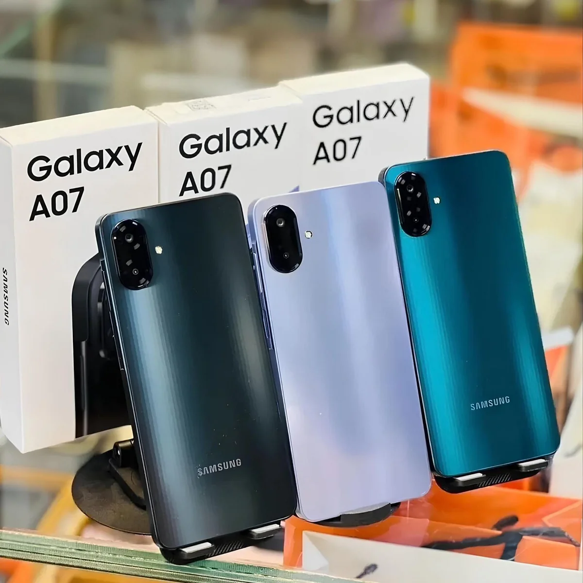 Celular Samsung Galaxy A07 128GB, 4GB, Câm. 50MP, Tela 6.7"