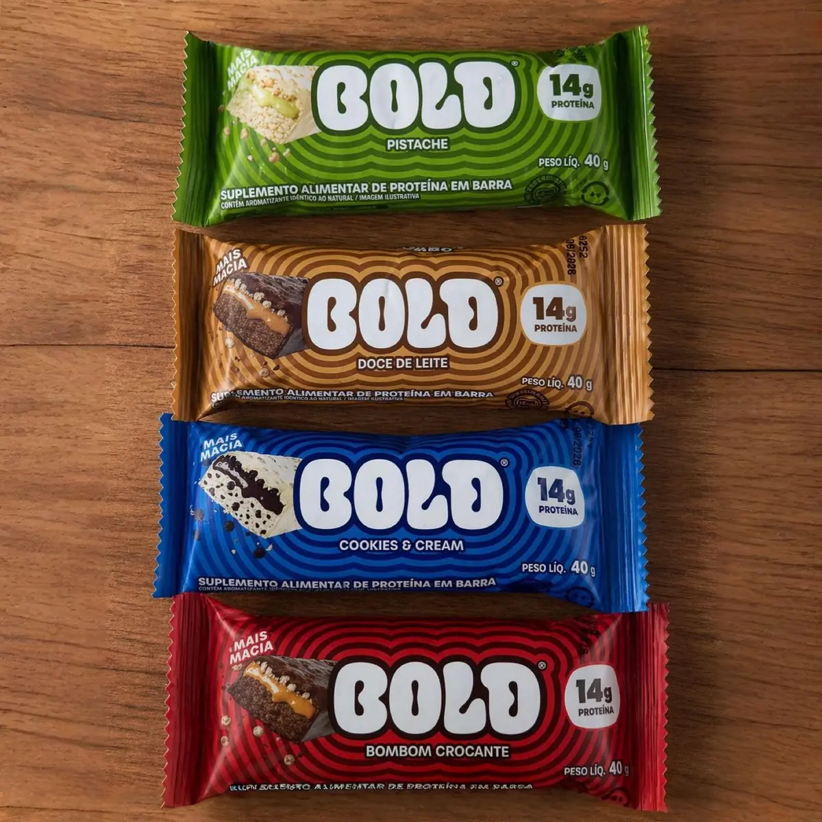 Barra De Proteína Bold Snacks Caixa Mix - 12 Unid