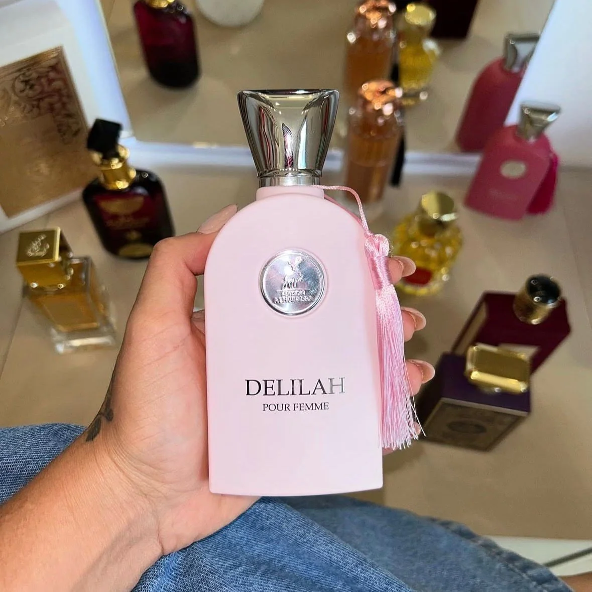 Perfume Delilah Árabe Maison Alhambra Pour Feminino 100ml