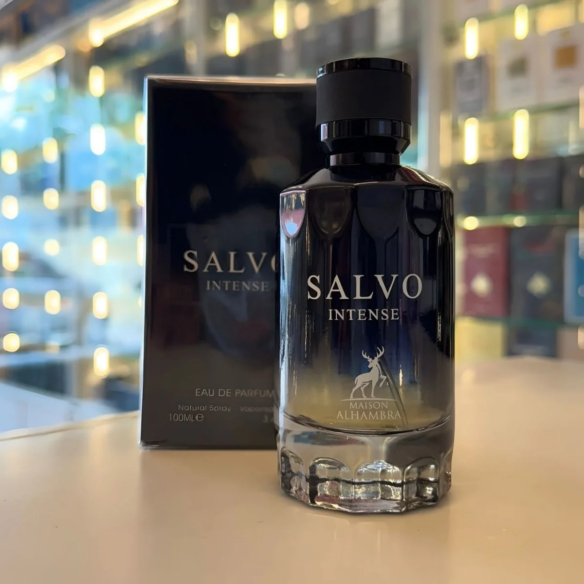Perfume Masculino Arabe Salvo Intense 100ml Original C/ Nf