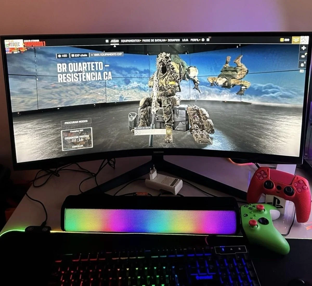 Monitor Gamer Curvo Samsung Odyssey 34’’, 165Hz