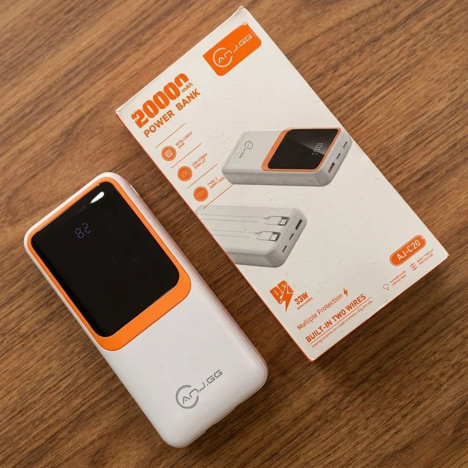 Power Bank 20.000mah Carregador Portátil Carga Rápida Premium