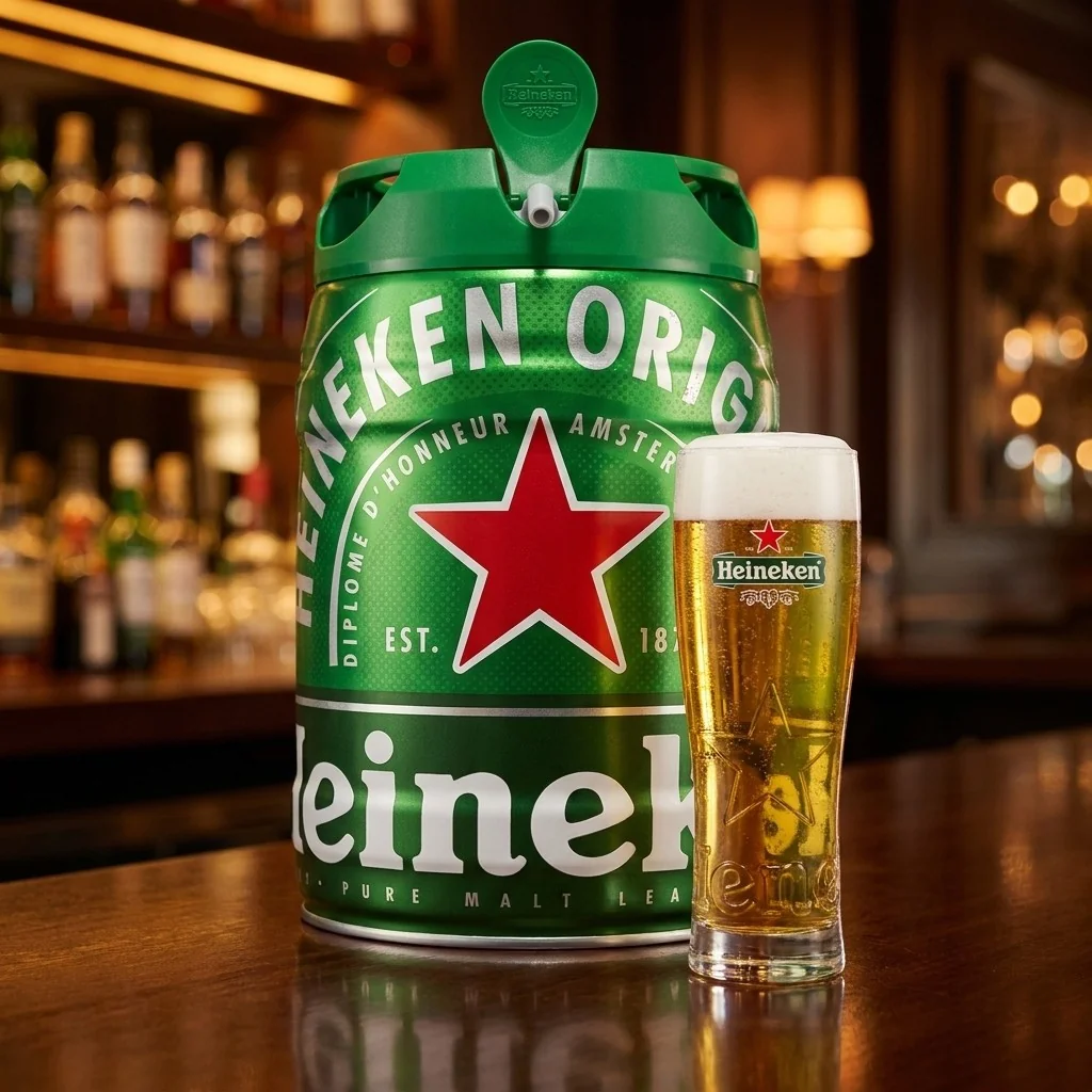 Cerveja Premium 5L Barril Heineken
