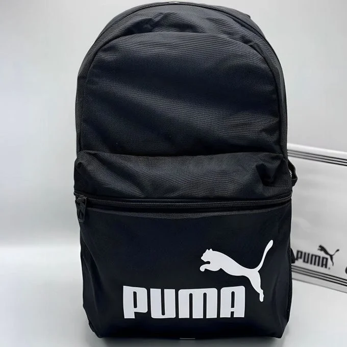 Mochila Phase Backpack Puma Preto/branco Liso
