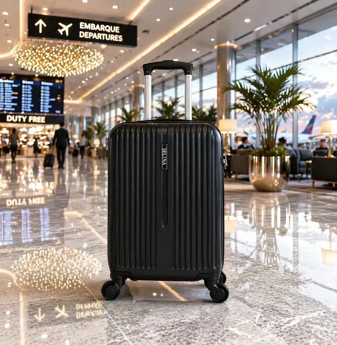 Mala De Viagem Rígida De Bordo 10kg