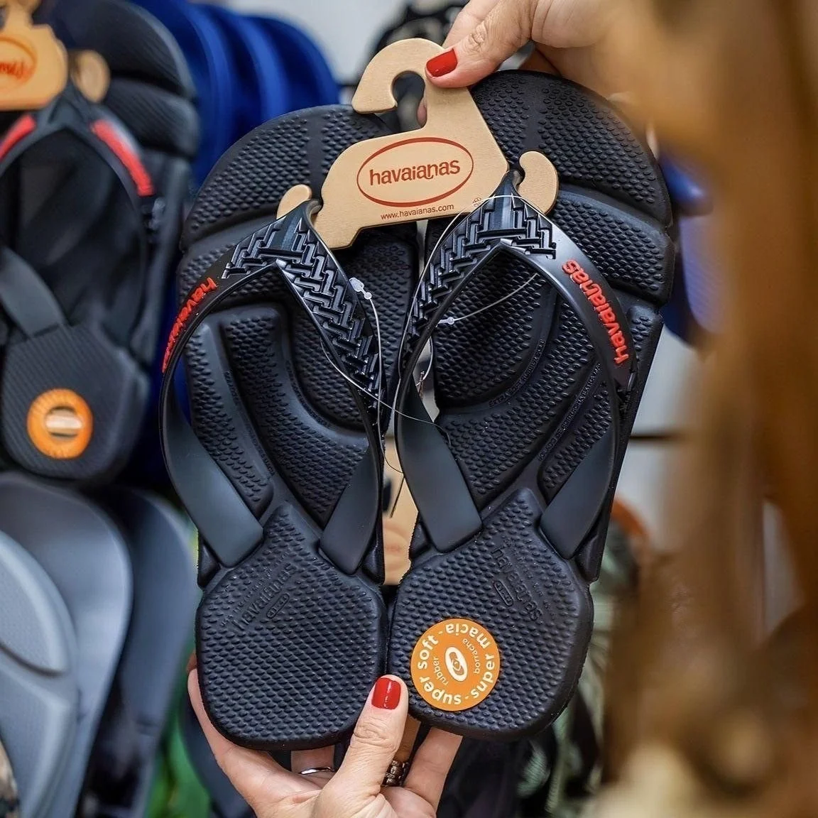 Chinelo Havaianas Masculino Power 2.0 Anatômica Massageadora