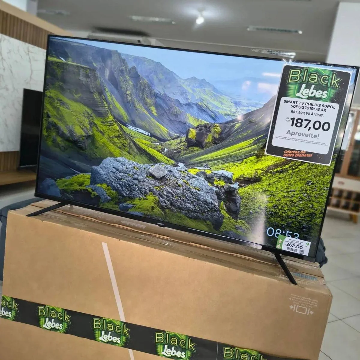 Smart Tv Philips 50 4k Comando De Voz Bluetooth