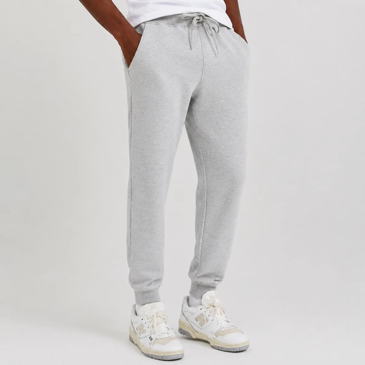 Calça Em Moletom Masculina Básica Hering Cinza Xg
