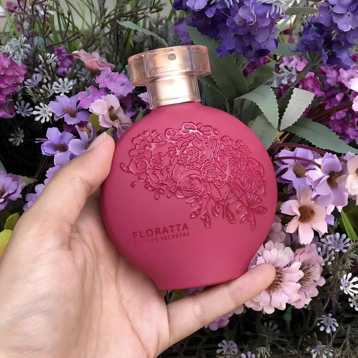 Desodorante Colônia Floratta Flores Secretas Fragrância Delicada Floral Frutal O Boticário 75ml