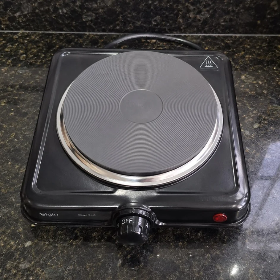Fogão Elétrico Portátil Cooktop Elgin Single Cook 1 Boca - 220V