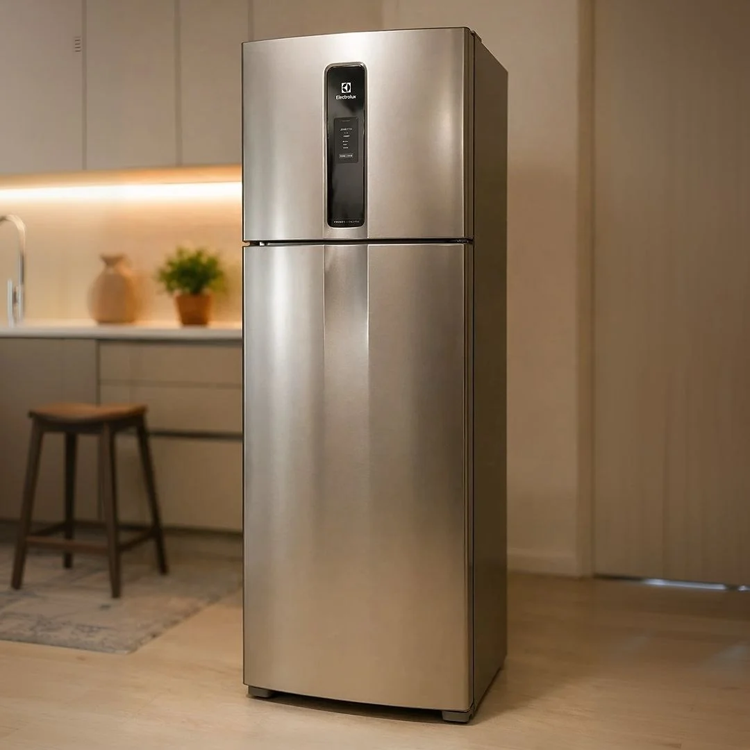 Geladeira Electrolux Frost Free Inverter 480l Efficient Com Autosense Smartbivolt Duplex Cor Inox Look (it70s) Bivolt Prateado 127/220v