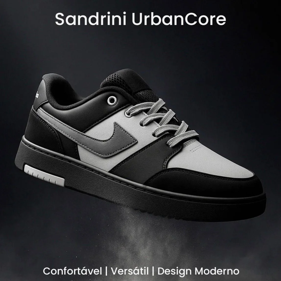Tênis Sandrini Urbancore Masculino Confortável Casual Street (2 cores)