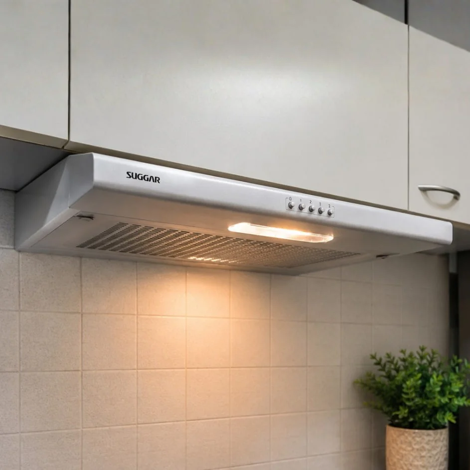 SUGGAR DEPURADOR DE AR SLIM C/MANTA 60CM PRATA 3 VELOCIDADES 110V DI601PR