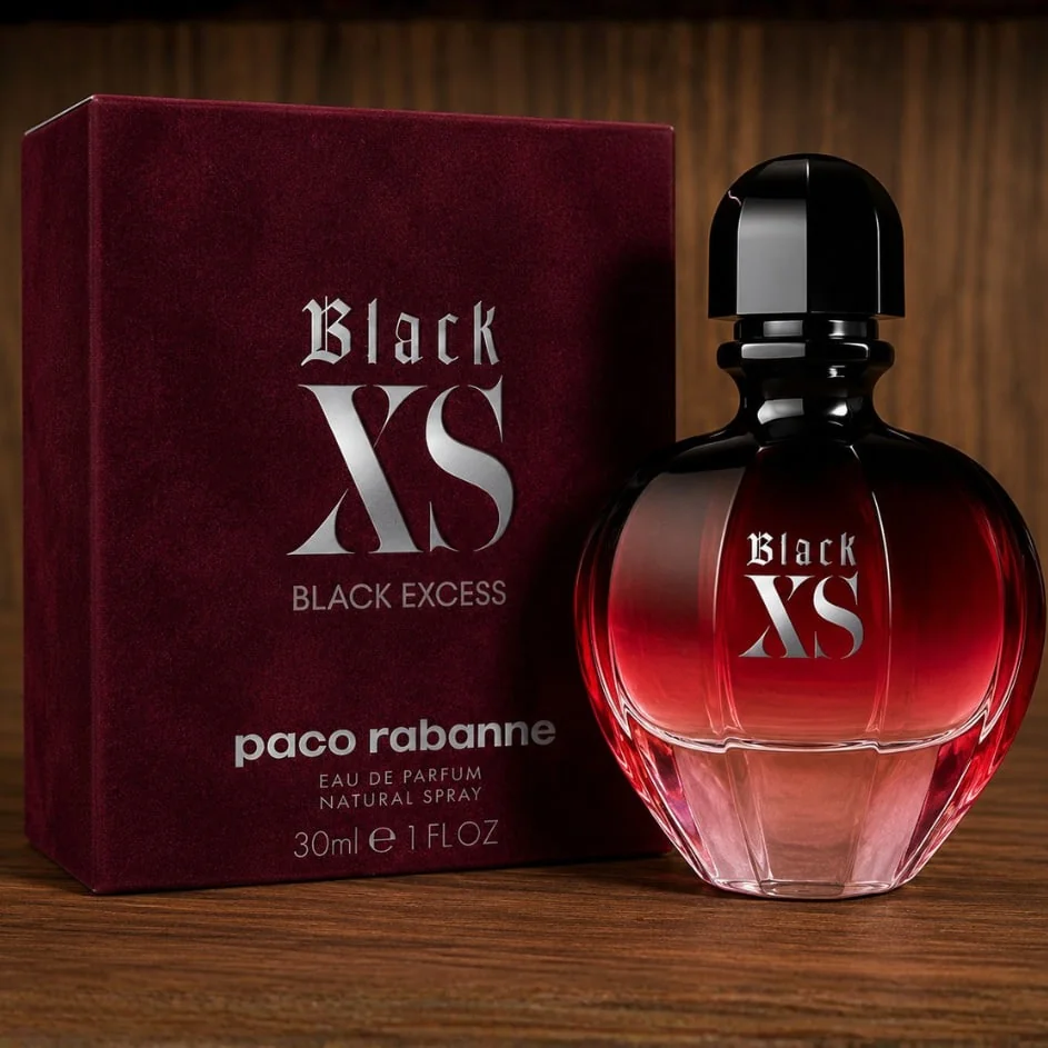 Rabanne Black Xs For Her Edp 30ml Para Feminino