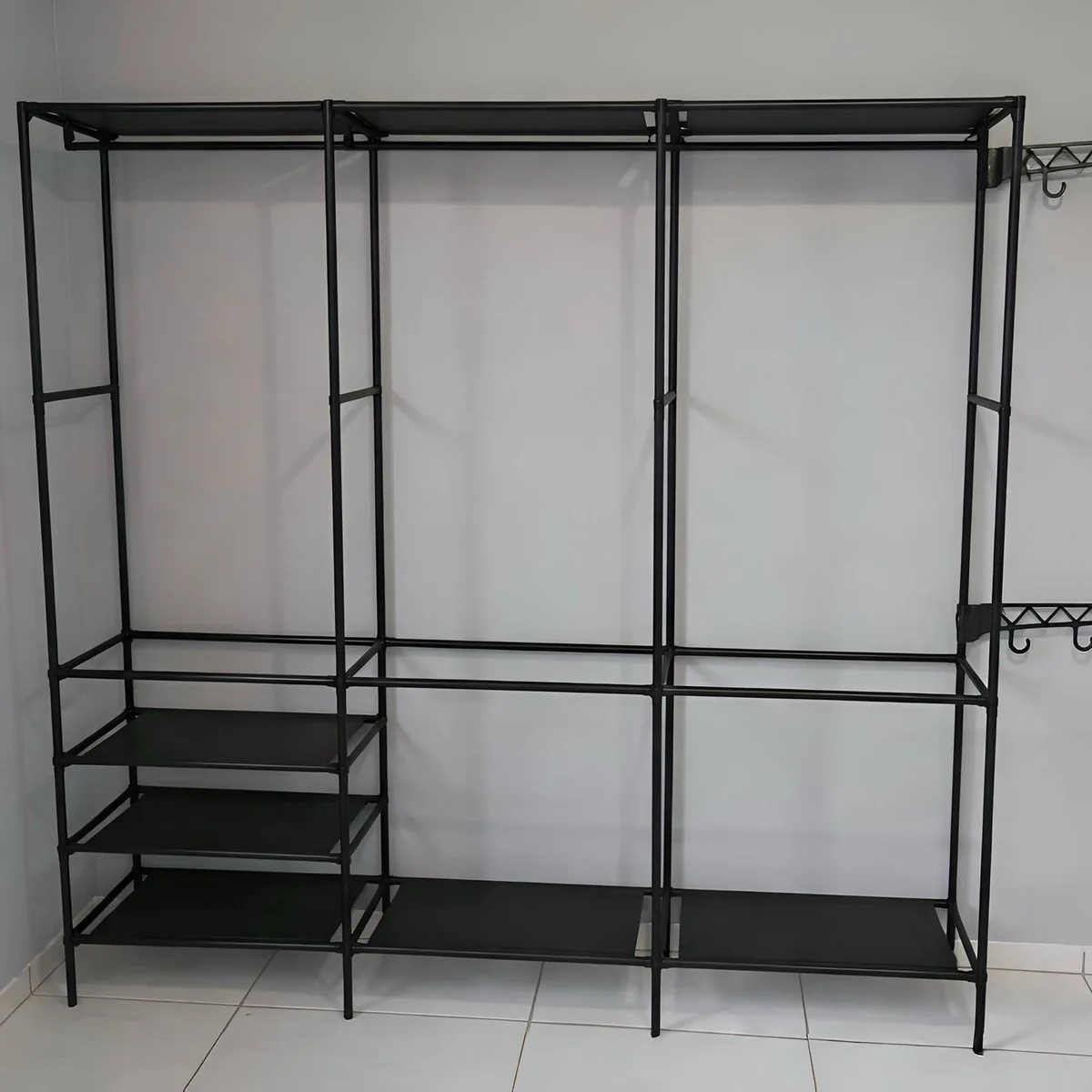 Cabideiro Arara Organizadora De Roupas Closet