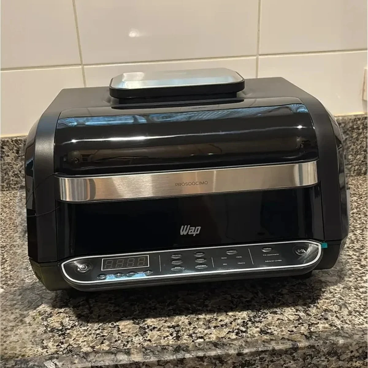 Fritadeira Elétrica Air Fryer Wap Barbecue Heat Wc Ab1030 Wap Preto 220v