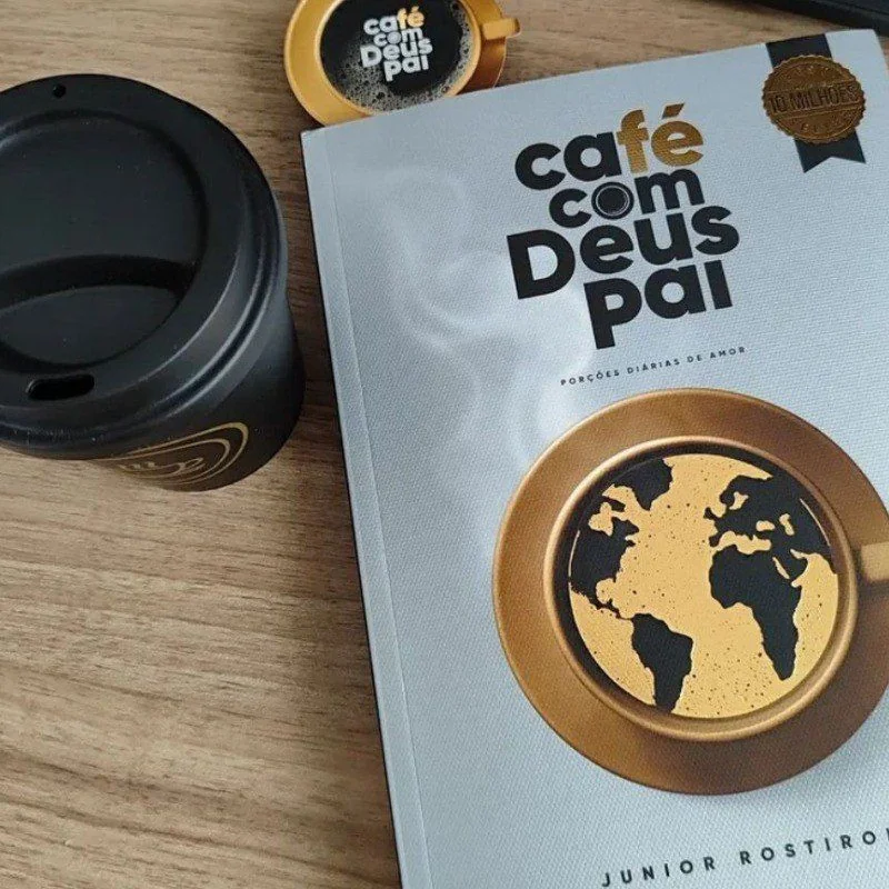 Devocional Café Com Deus Pai 2026 Capa Brochura + 2 Copos