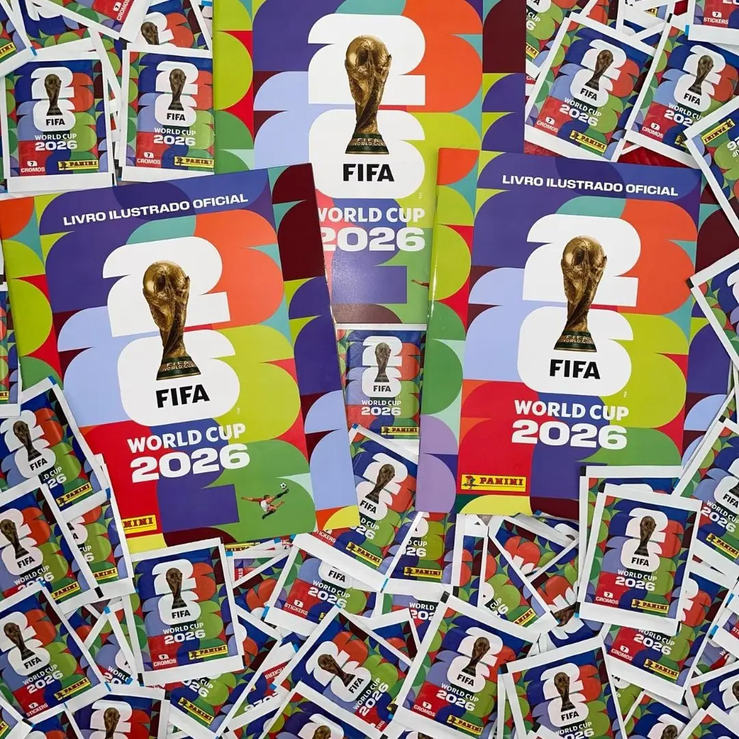 Kit com 700 (100 Envelopes) Figurinhas do Álbum Copa Do Mundo 2026