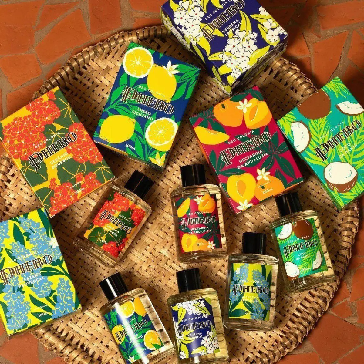 Perfume Phebo Deo Colônia 200ml